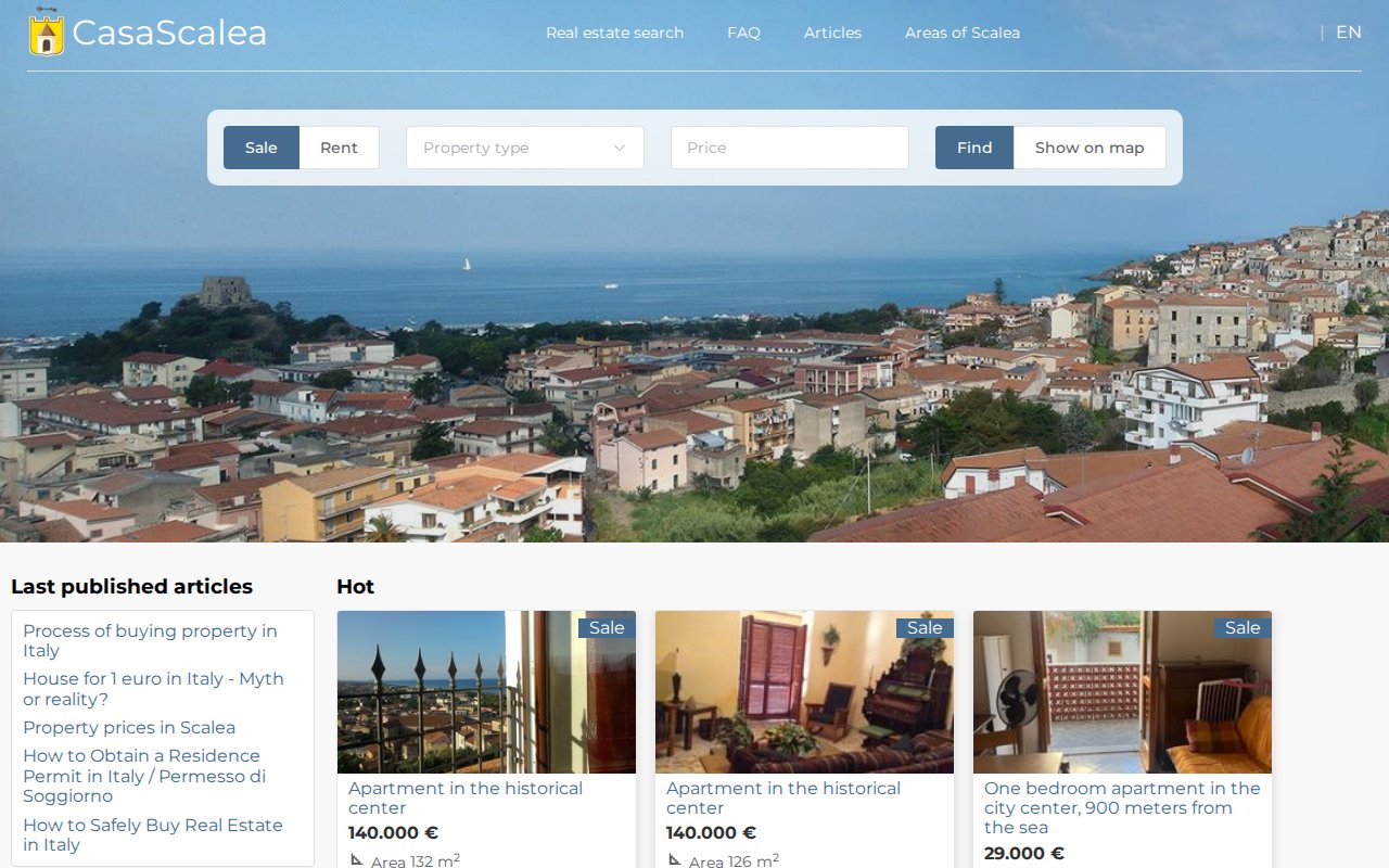 CasaScalea - Real Estate Platform